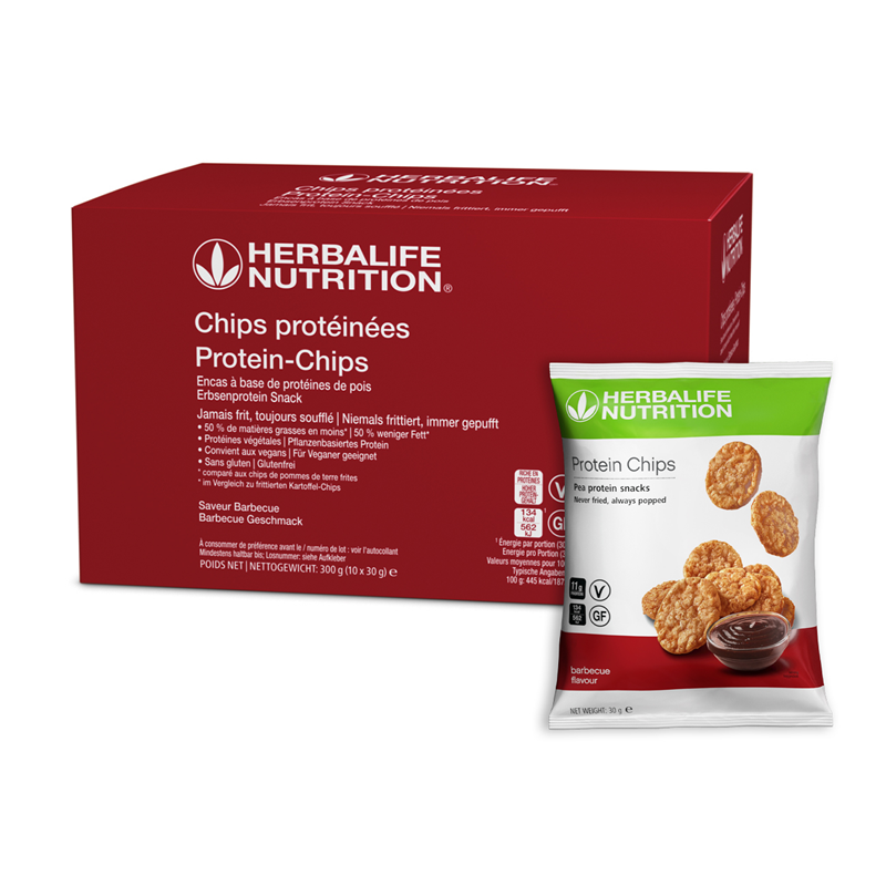 Herbalife Protein-Chips Barbecue 10x30g